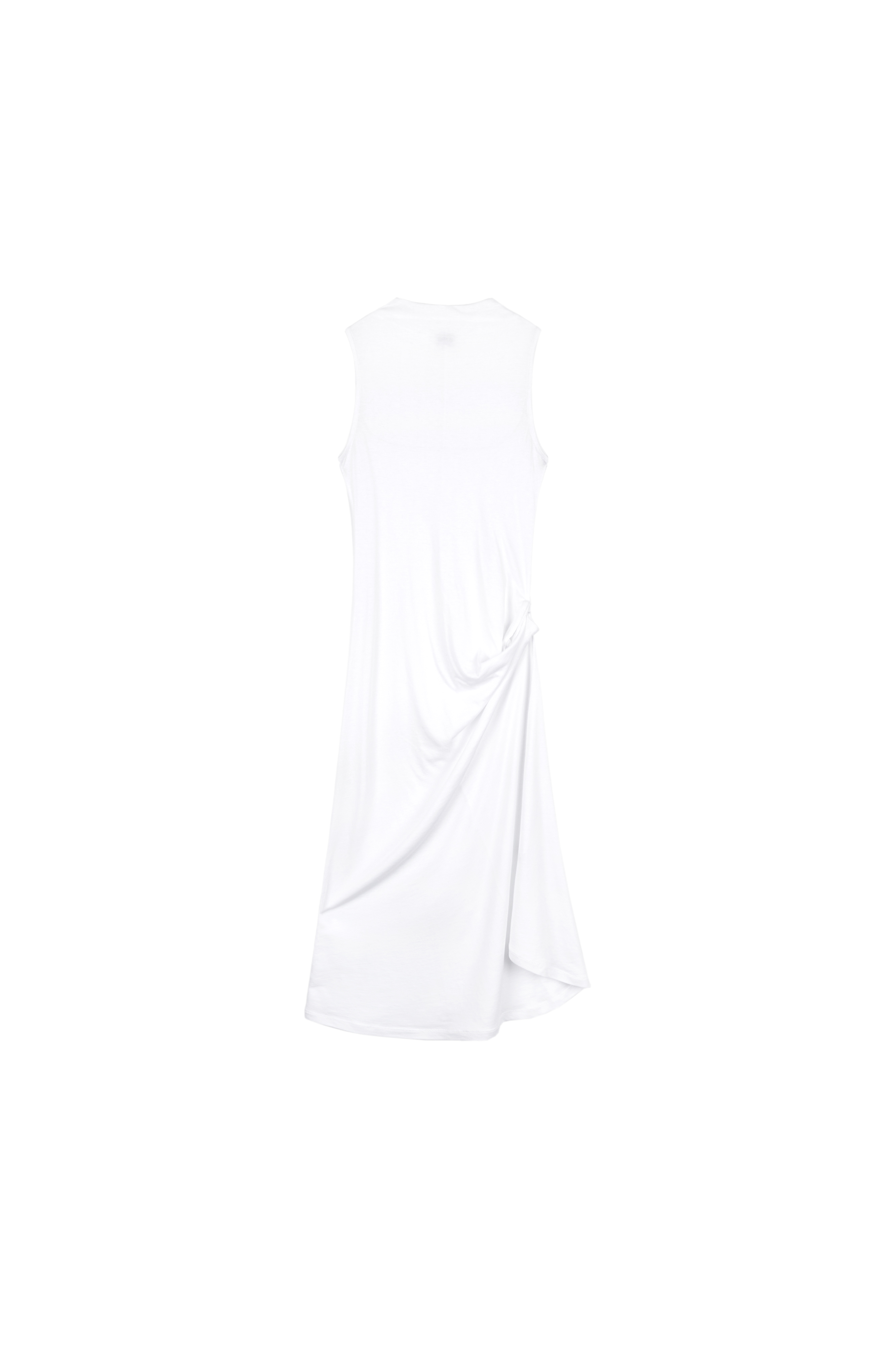 [5/15 예약배송] SHIRRING SLEEVELESS DRESS (WHITE)