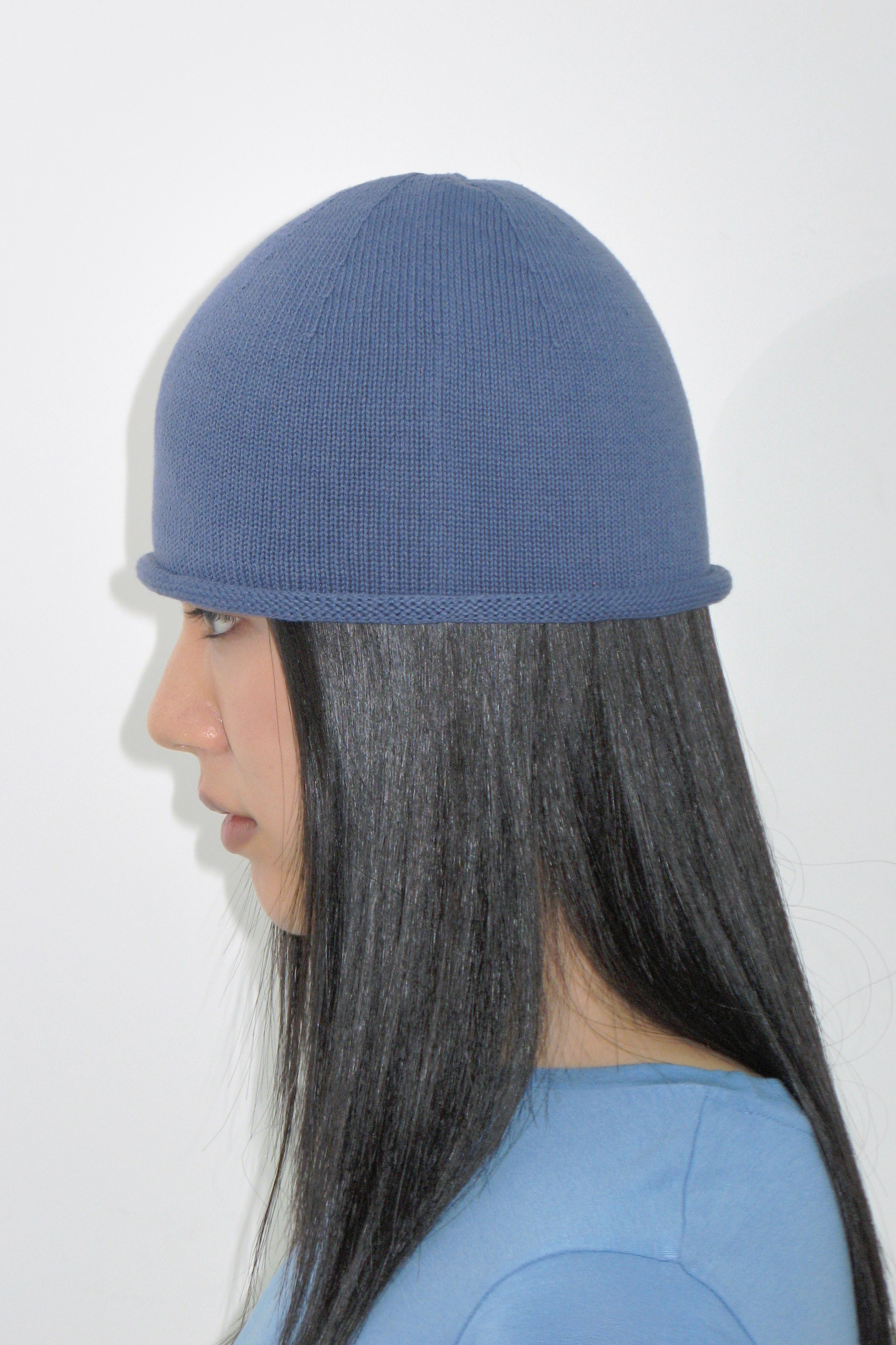 ROLLING COTTON HAT (BLUE)